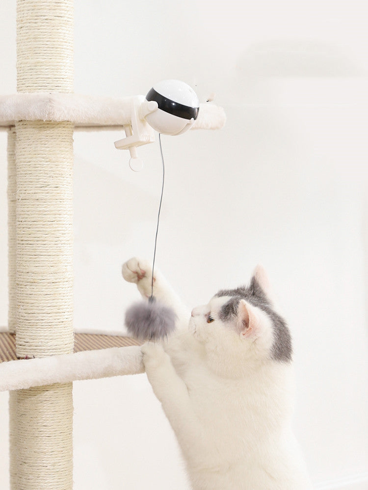 Automatic Lifting Cat Toy – Interactive Smart Teaser Ball