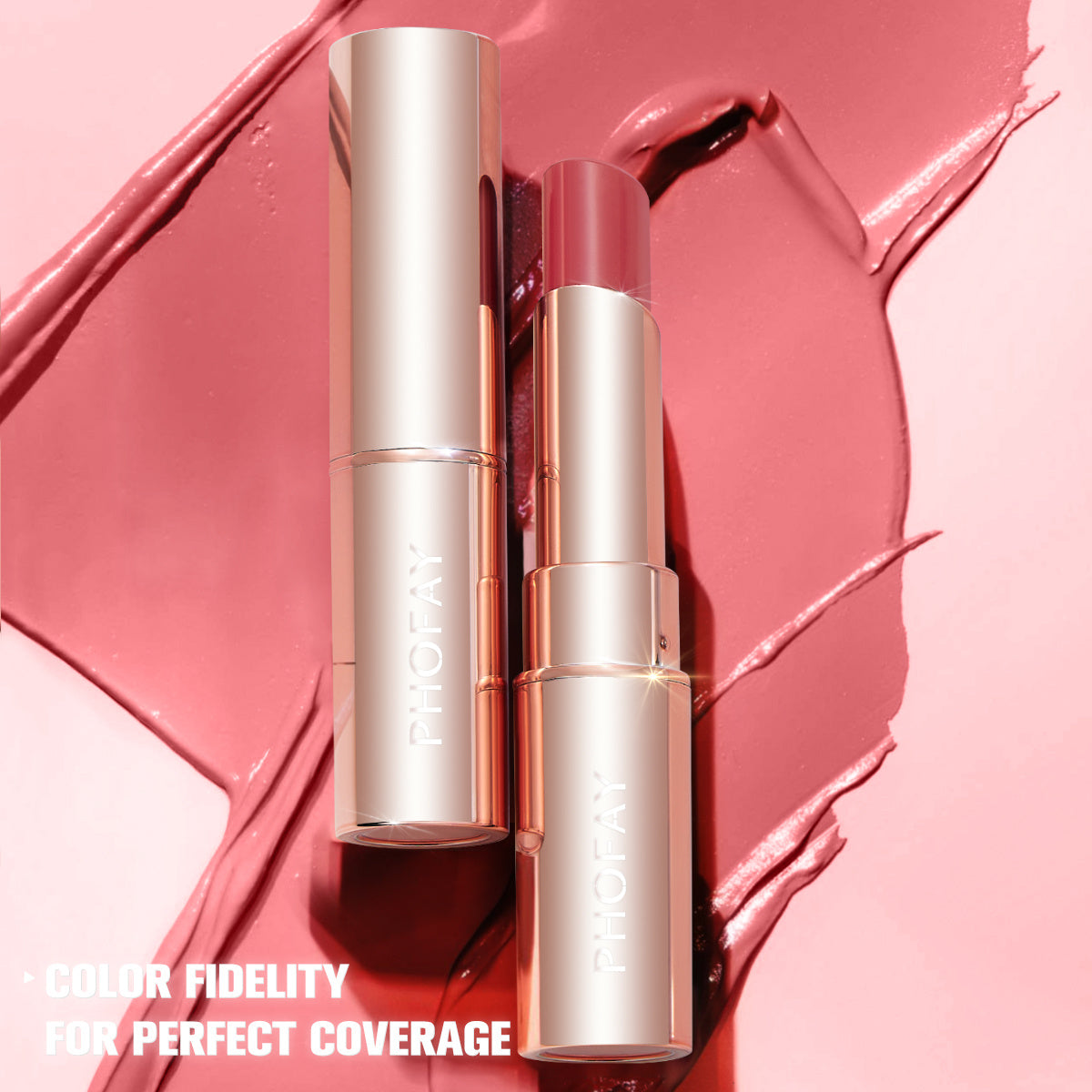 PHOFAY Moisturizing Lipstick – Hydrating Smooth Lip Color