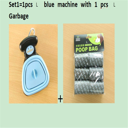 Foldable Dog Pooper Scooper – Travel Pet Waste Picker with Bags