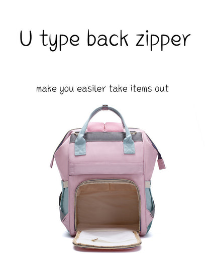 Mummy Maternity Diaper Bag – Large Capacity Baby Care Backpack