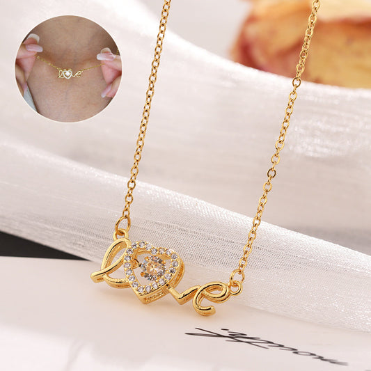Titanium Steel Love Smart Necklace – Valentine’s Jewelry
