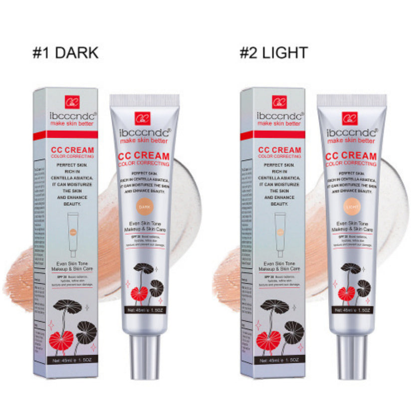 Moisturizing CC Cream – Waterproof, Long-lasting & Skin Correcting
