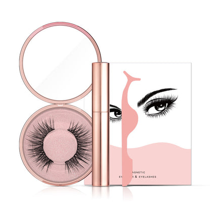 Magnetic Eyelashes with Liquid Eyeliner – Dual-Use Easy Wear Lash Kit