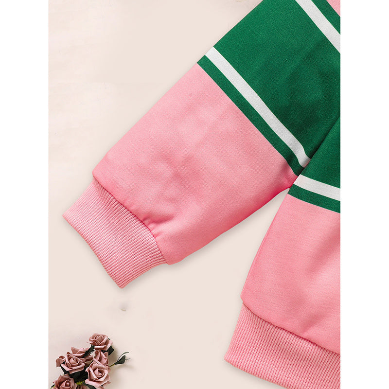 Toddler Girls 2-Piece Sweatshirt & Pleated Skirt Set