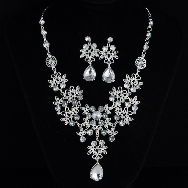 Wedding Necklace & Earrings Set