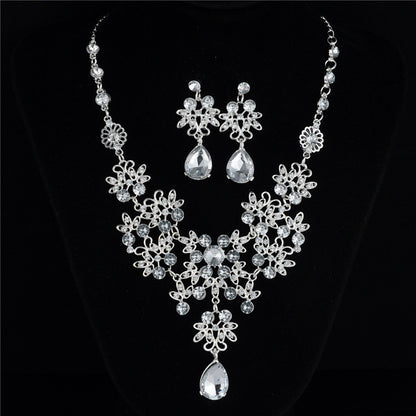 Wedding Necklace & Earrings Set