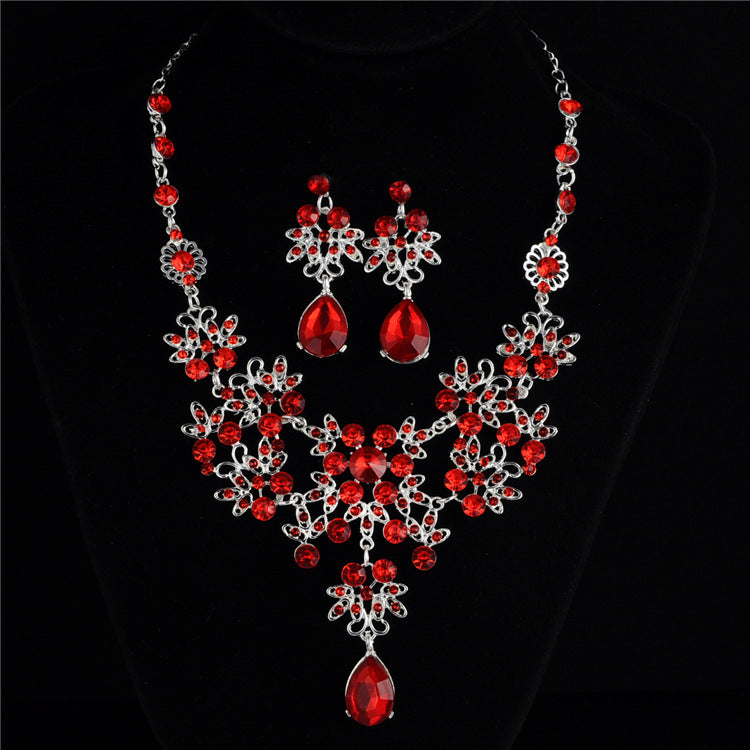 Wedding Necklace & Earrings Set