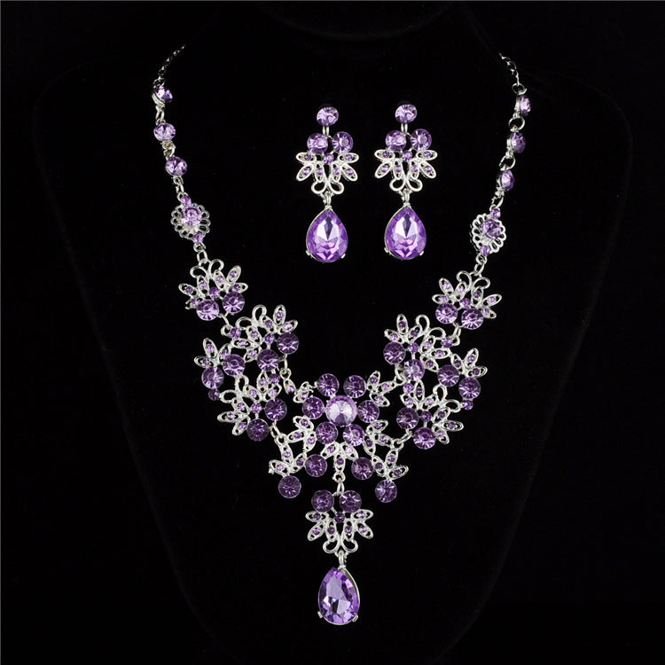 Wedding Necklace & Earrings Set