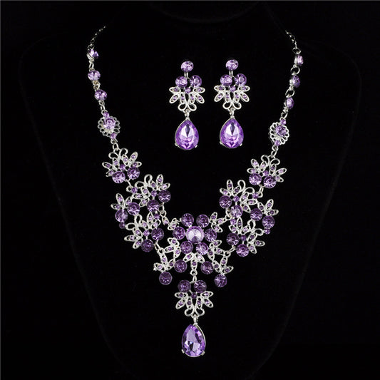 Wedding Necklace & Earrings Set