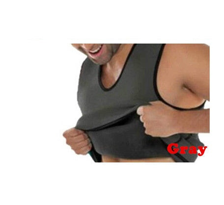 Men’s Sports Rubber Vest – Compression Waist Trainer Corset for Fitness