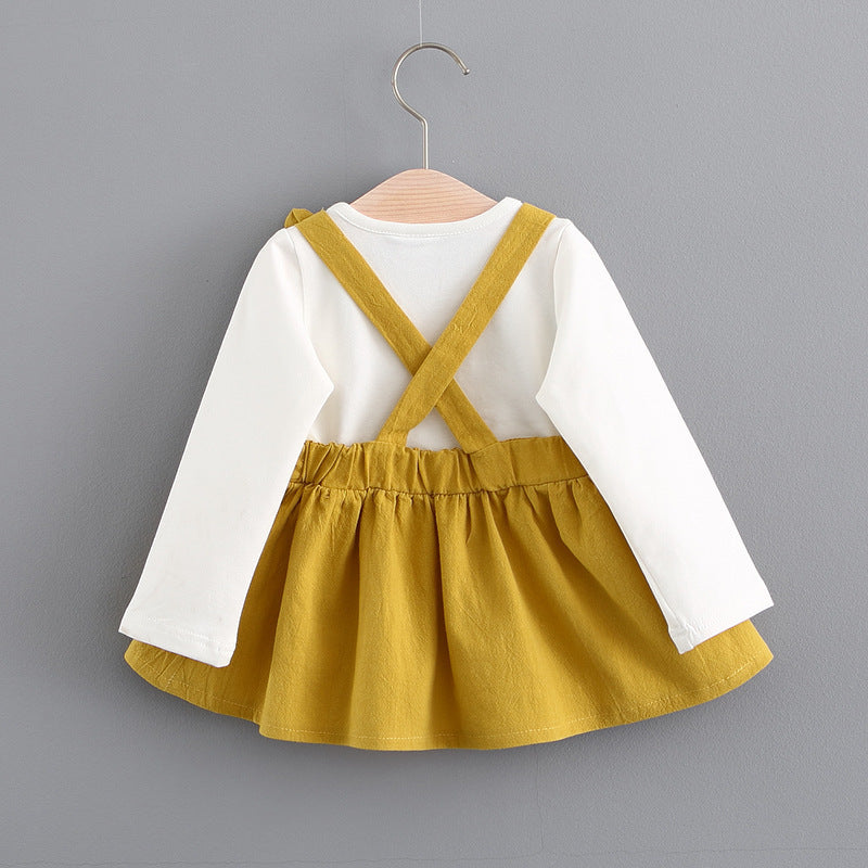Baby Girls Korean Style Rabbit Princess Dress