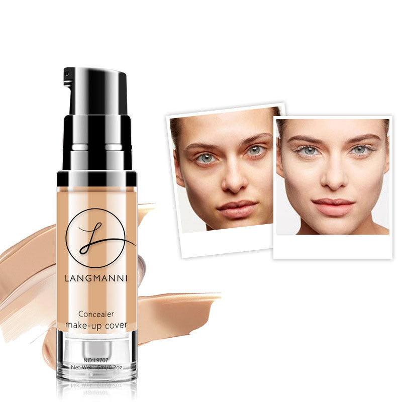 "Liquid Foundation Concealer Full Coverage Makeup"