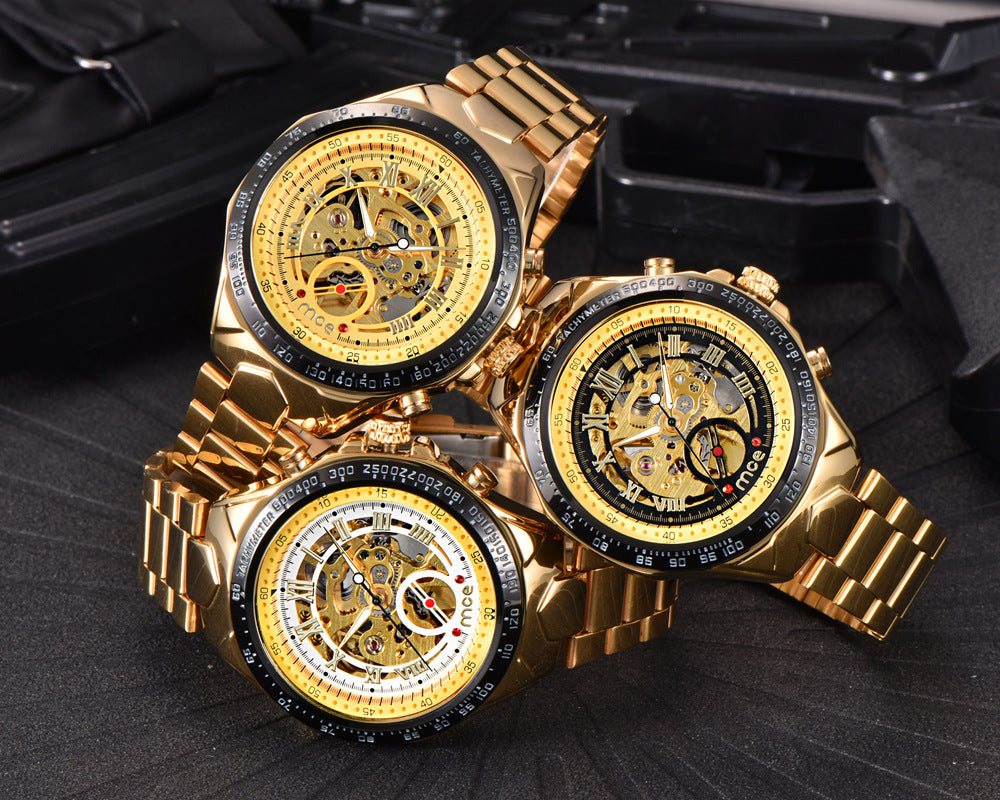 MCE Men’s Mechanical Watch – Explosion-Proof & Fast-Selling
