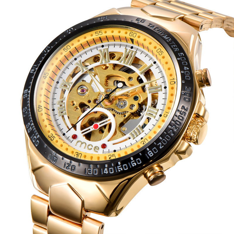 MCE Men’s Mechanical Watch – Explosion-Proof & Fast-Selling