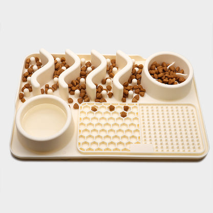 Dog Silicone Licking Mat – Multifunctional Smelling & Feeding Pad for Pets
