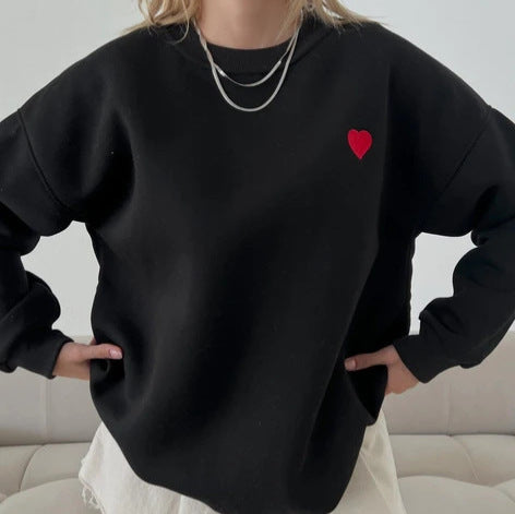 Women’s Casual Round Neck Pullover Sweater