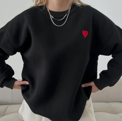 Women’s Casual Round Neck Pullover Sweater