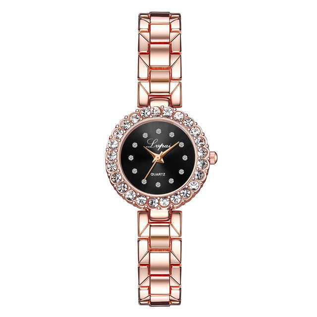 Women’s Luxury Quartz Watch & Bangle Set
