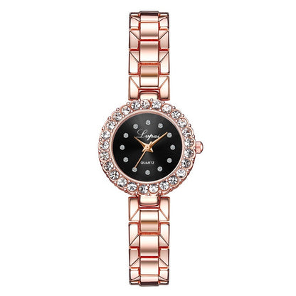 Women’s Luxury Quartz Watch & Bangle Set