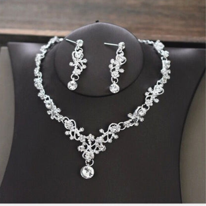 High-End Bridal Necklace Set