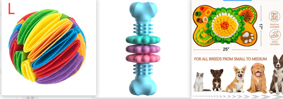 Indestructible Dog Chew Bone Toy