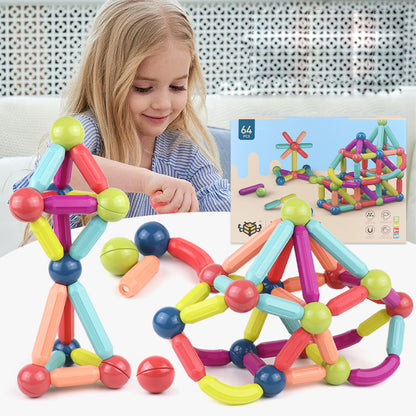 Magnetic Building Blocks – Kids Educational Construction Toy