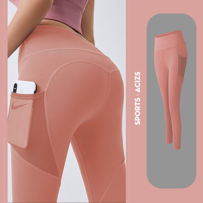 Women's Yoga Pants with Pockets – High Waist Tummy Control Leggings