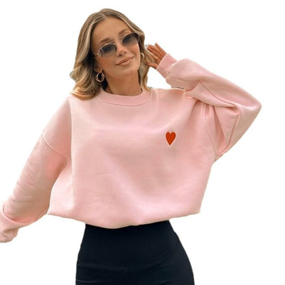 Women’s Casual Round Neck Pullover Sweater