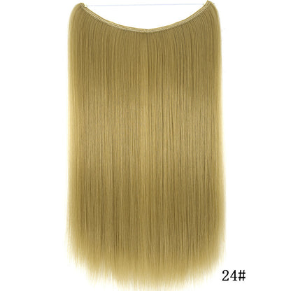 22-Inch Invisible Wire Hair Extension – Silky Straight Synthetic