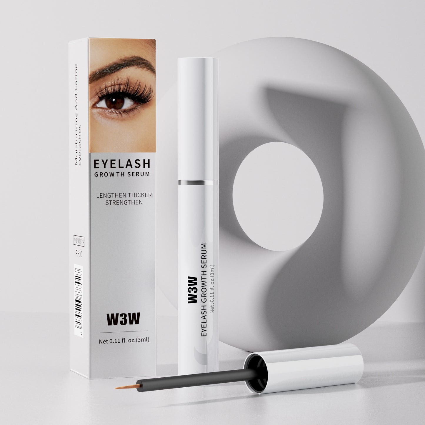 Eyebrow & Eyelash Growth Serum – 3 Pack