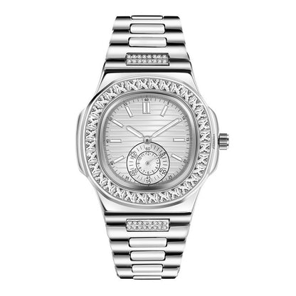 Luxury Alloy Diamond Watch