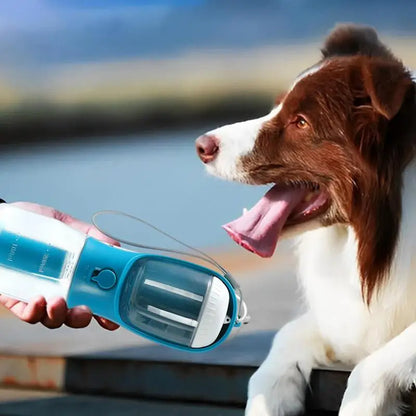 Multi-Functional Pet Travel Cup – Water, Food, Bags