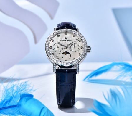 Women’s Multifunctional Waterproof Quartz Watch