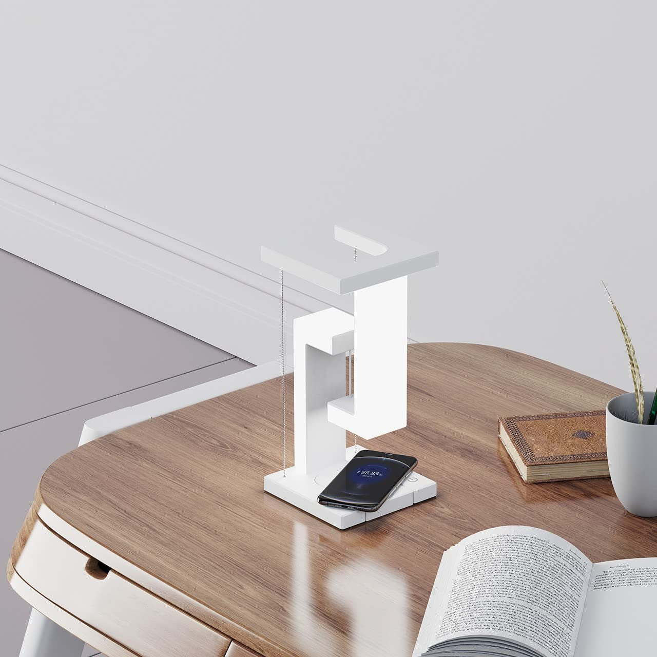 Floating Wireless Charging Lamp – Balance Table Lamp