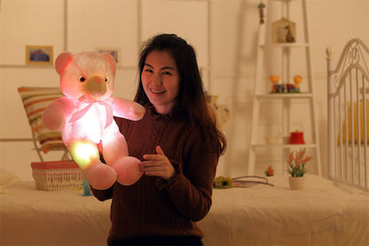 LED Teddy Bear Plush – Glowing Stuffed Toy & Kids Gift