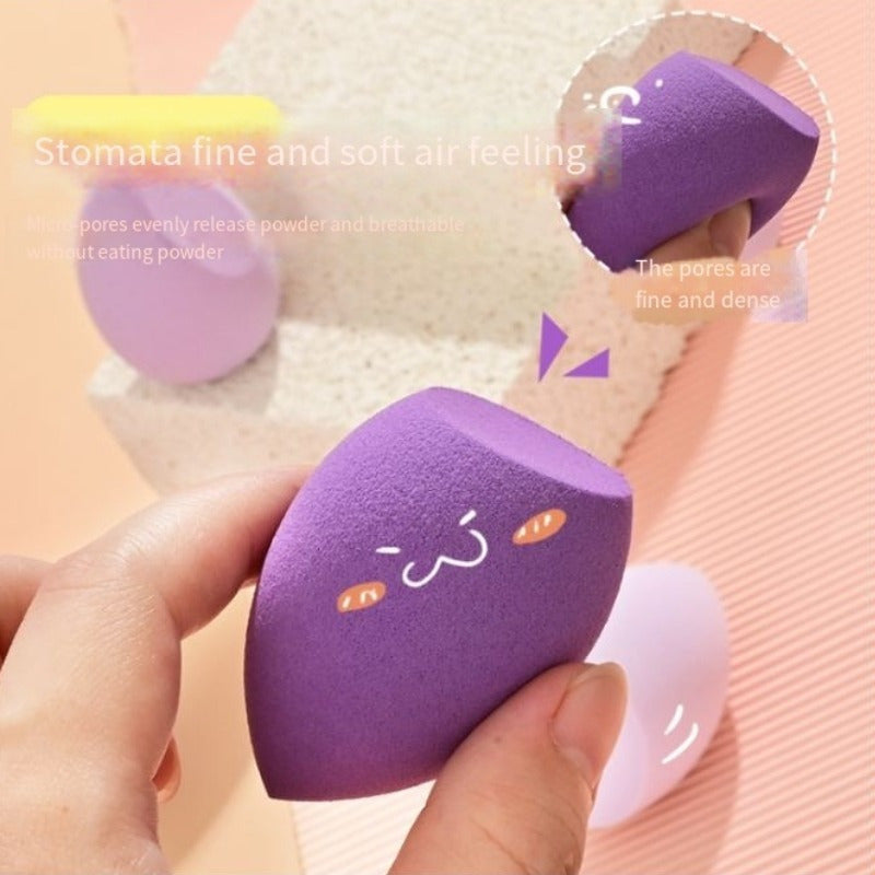 Beauty Egg Powder Puff Set – Gourd & Mushroom Sponges
