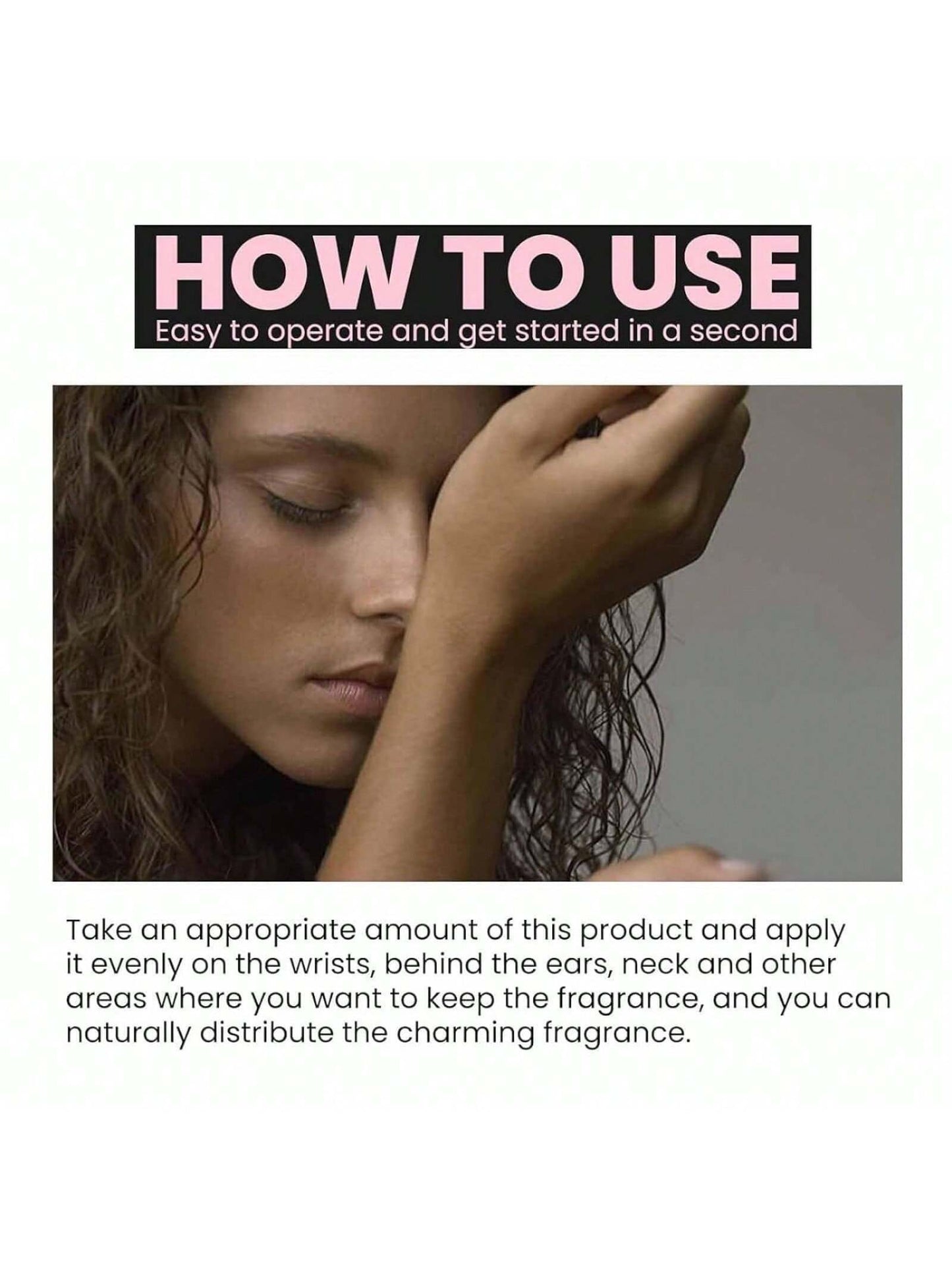 30ML Women’s Perfume – Natural Long-Lasting Eau de Parfum for Wrist, Neck & Behind Ear