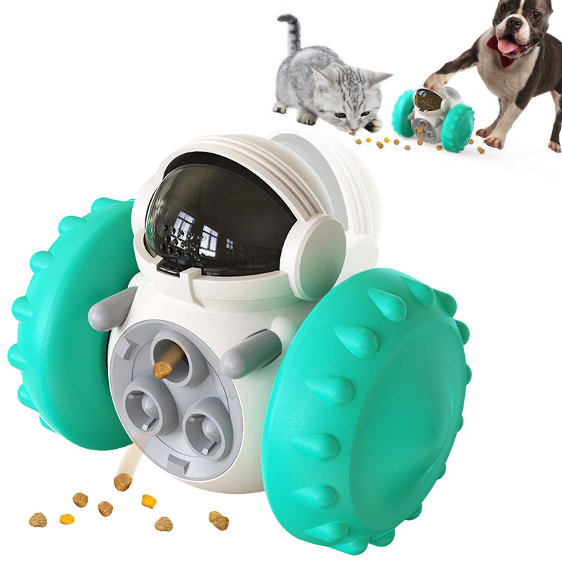 Interactive Balance Car Pet Toy – Slow Feeder Smart Toy for Cats & Dogs