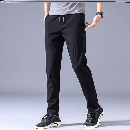 Men’s Drawstring Casual Pants – Loose Fit