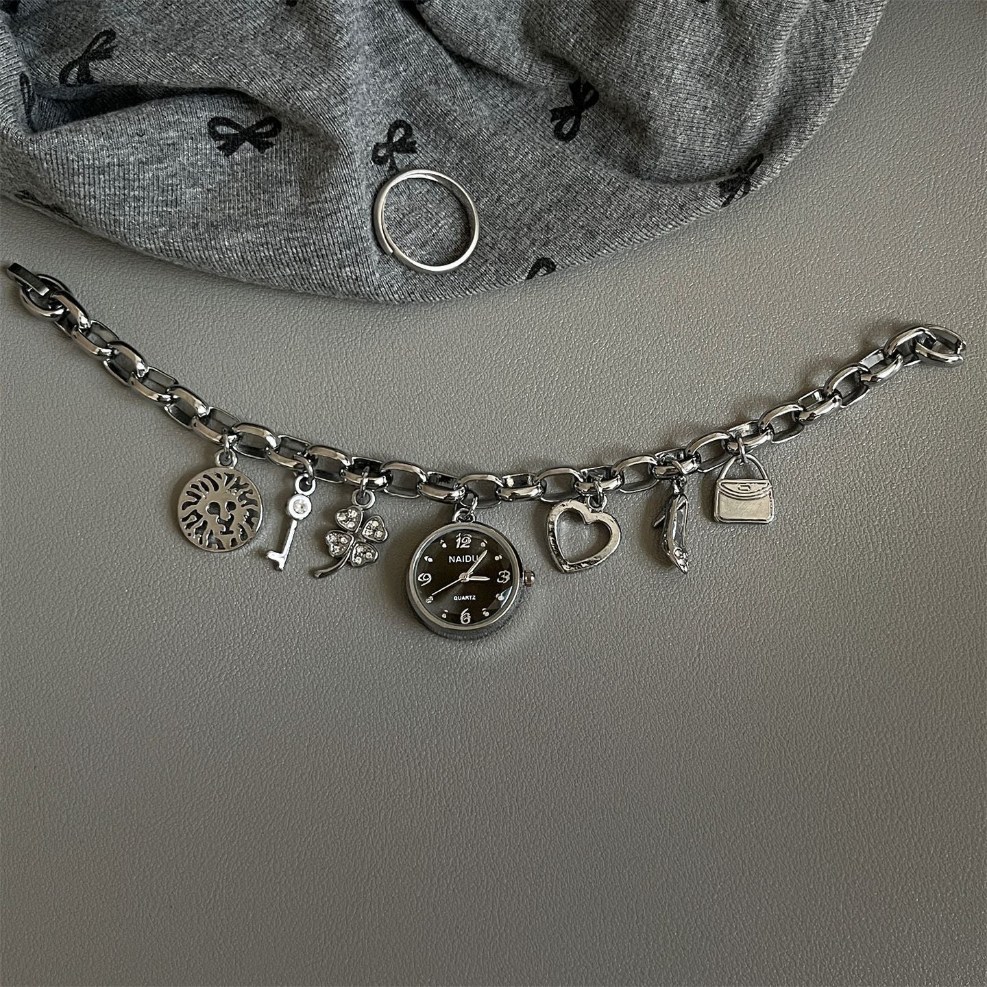 Women’s Korean Style Diamond Love Watch