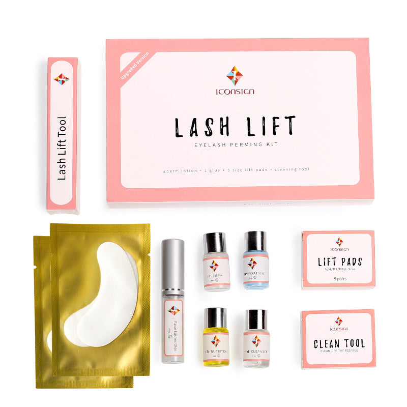 "ICONSIGN Lash Lift Kit Upgrade Version Eyelash Perming and Lifting Tools"