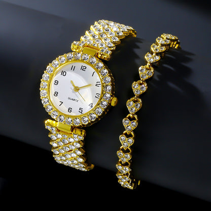 Women’s Luxury Watch & Bracelet Set