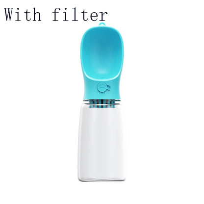 Portable Pet Water Bottle & Cup – Outdoor Travel Drinking Bottle for Dogs & Cats