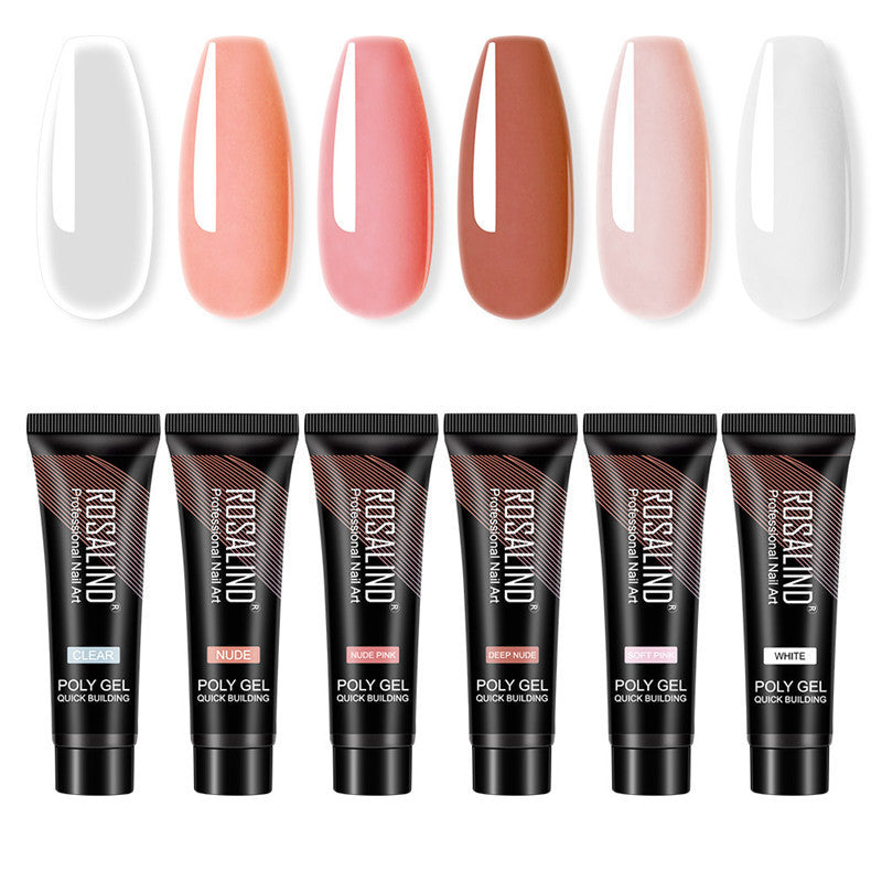 Multi-Color Mixed Nail Solid Glue – Strong Adhesive for DIY Nail Art & Extensions