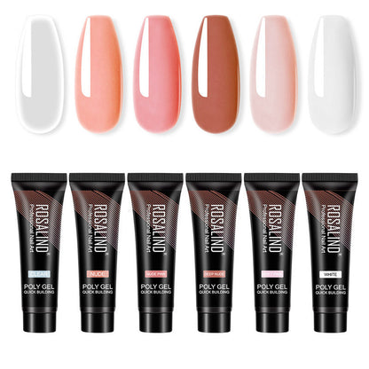 Multi-Color Mixed Nail Solid Glue – Strong Adhesive for DIY Nail Art & Extensions