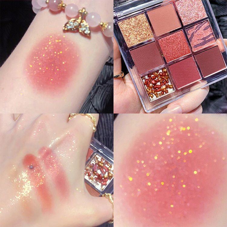Acrylic Eyeshadow Palette – 9 Colors Fashion Personality