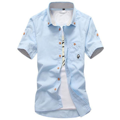 Men’s Embroidered Shirt – Stylish Casual & Fashion Top