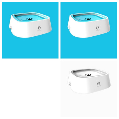 1.5L Cat & Dog Water Bowl – Anti-Overflow Slow Feeder & Floating Pet Fountain, ABS & PP Materials