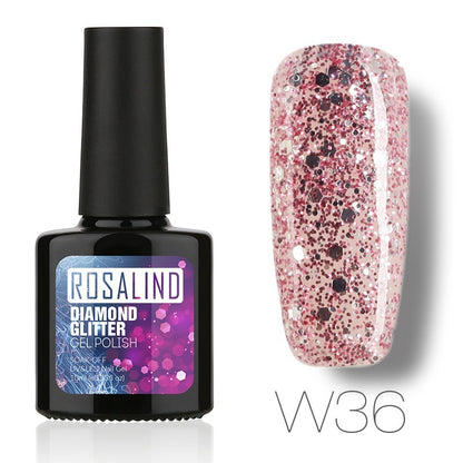 Diamond Nail Gel – Shiny Long-Lasting Gel Polish for Sparkling Nail Art