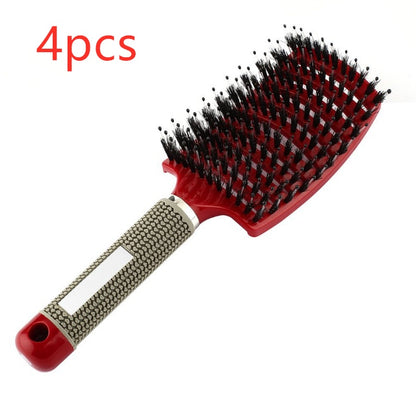 Women's Detangler Hair Brush – Anti-Klit Scalp Massage Comb